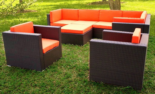 PVC Patio Furniture Set